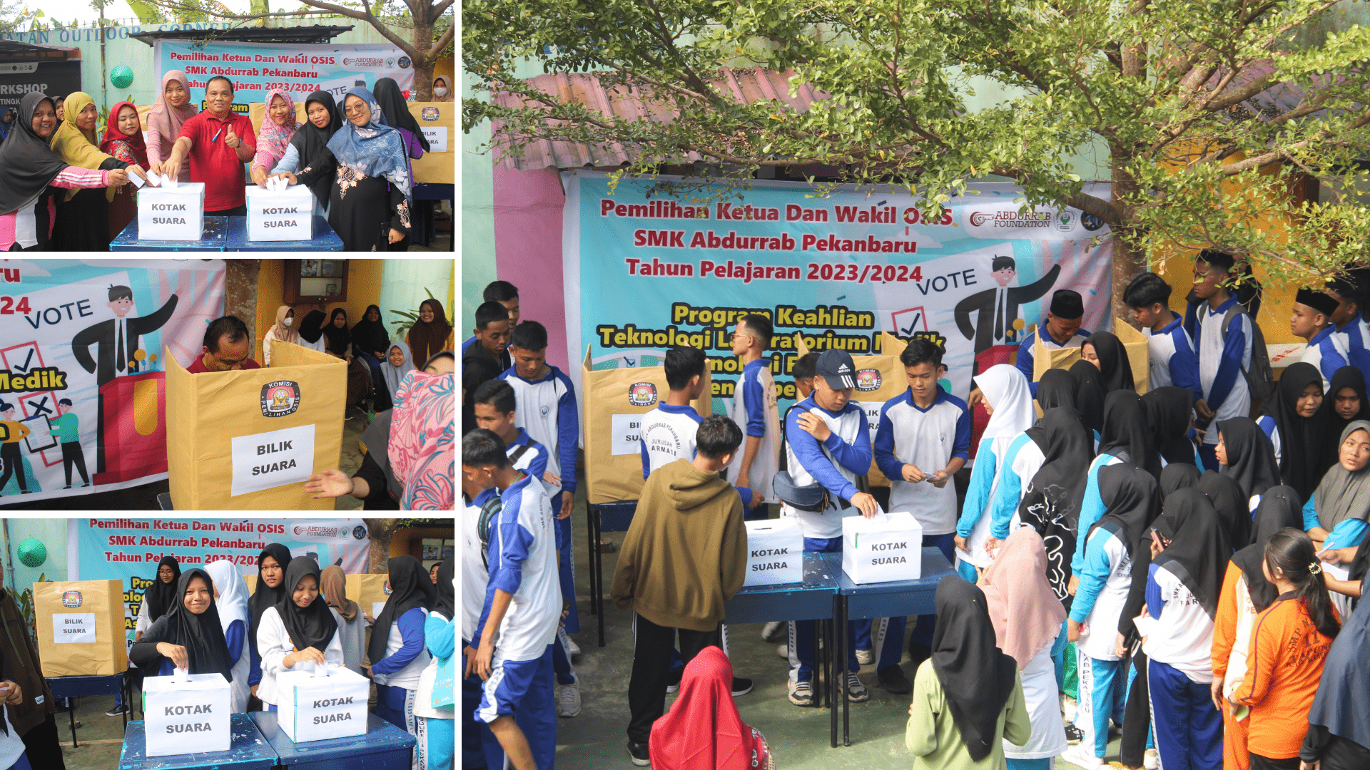 514-pemilihan-ketua-dan-wakil-osis-smk-abdurrab-pekanbaru-tp-20232024