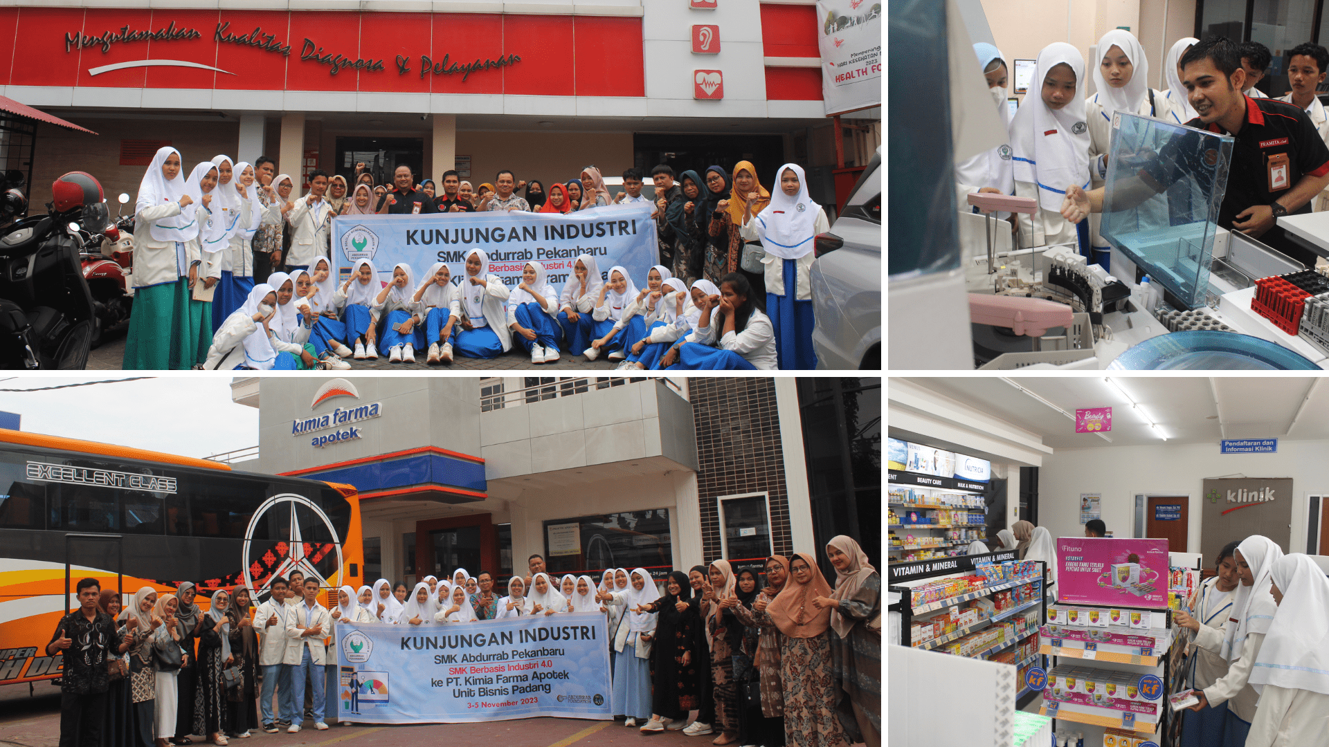 540-kunjungan-industri-smk-abdurrab-pekanbaru-ke-klinik-utama-pramita-dan-pt-kimia-farma-apotek-padang-sumatera-barat
